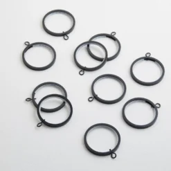 Anneau ALMA Noir Mat