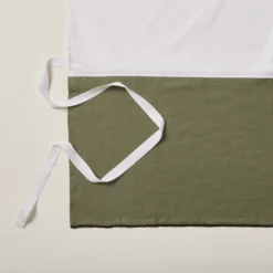 Cache Sommier CARLINA Kaki Grisé Et Bourdon Noir -Décoration & meubles pour la maison cache sommier CARLINA 006454 GVG 5