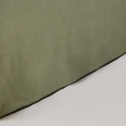 Cache Sommier CARLINA Kaki Grisé Et Bourdon Noir -Décoration & meubles pour la maison cache sommier CARLINA 006454 GVG 6