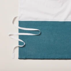 Cache Sommier NINO Indigo Et Feston Noir -Décoration & meubles pour la maison cache sommier NINO 007697 BFG 5