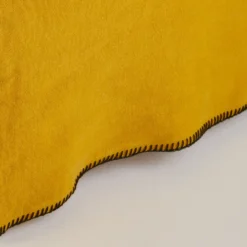 Cache Sommier NINO Ocre Et Feston Noir 9 Cache Sommier NINO Ocre Et Feston Noir -Décoration & meubles pour la maison cache sommier NINO 007697 J18FG 6