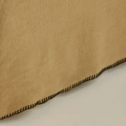 Cache Sommier NINO Seigle Et Feston Noir -Décoration & meubles pour la maison cache sommier NINO 007697 N12FG 6