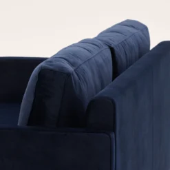 Canapé 2 Places CESARE Velours Bleu Nuit 19 Canapé 2 Places CESARE Velours Bleu Nuit -Décoration & meubles pour la maison canape 2 places CESARE 007728 B20 8