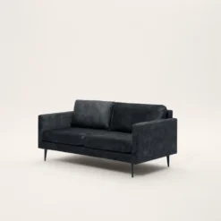 Canapé 2 Places CESARE Velours Vintage Graphite 12 Canapé 2 Places CESARE Velours Vintage Graphite -Décoration & meubles pour la maison canape 2 places CESARE 007728 G8 ND 5