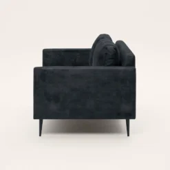 Canapé 2 Places CESARE Velours Vintage Graphite 14 Canapé 2 Places CESARE Velours Vintage Graphite -Décoration & meubles pour la maison canape 2 places CESARE 007728 G8 ND 7