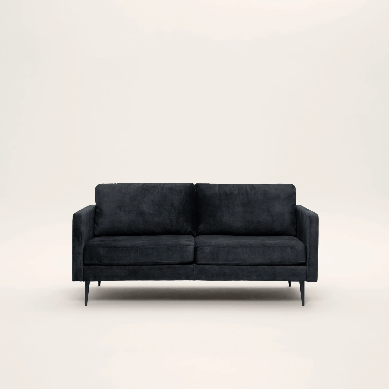 Canapé 2 Places CESARE Velours Vintage Graphite 1 Canapé 2 Places CESARE Velours Vintage Graphite