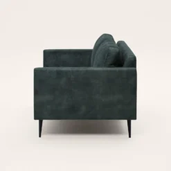 Canapé 2 Places CESARE Velours Vintage Kaki Grisé -Décoration & meubles pour la maison canape 2 places CESARE 007728 GV ND 7