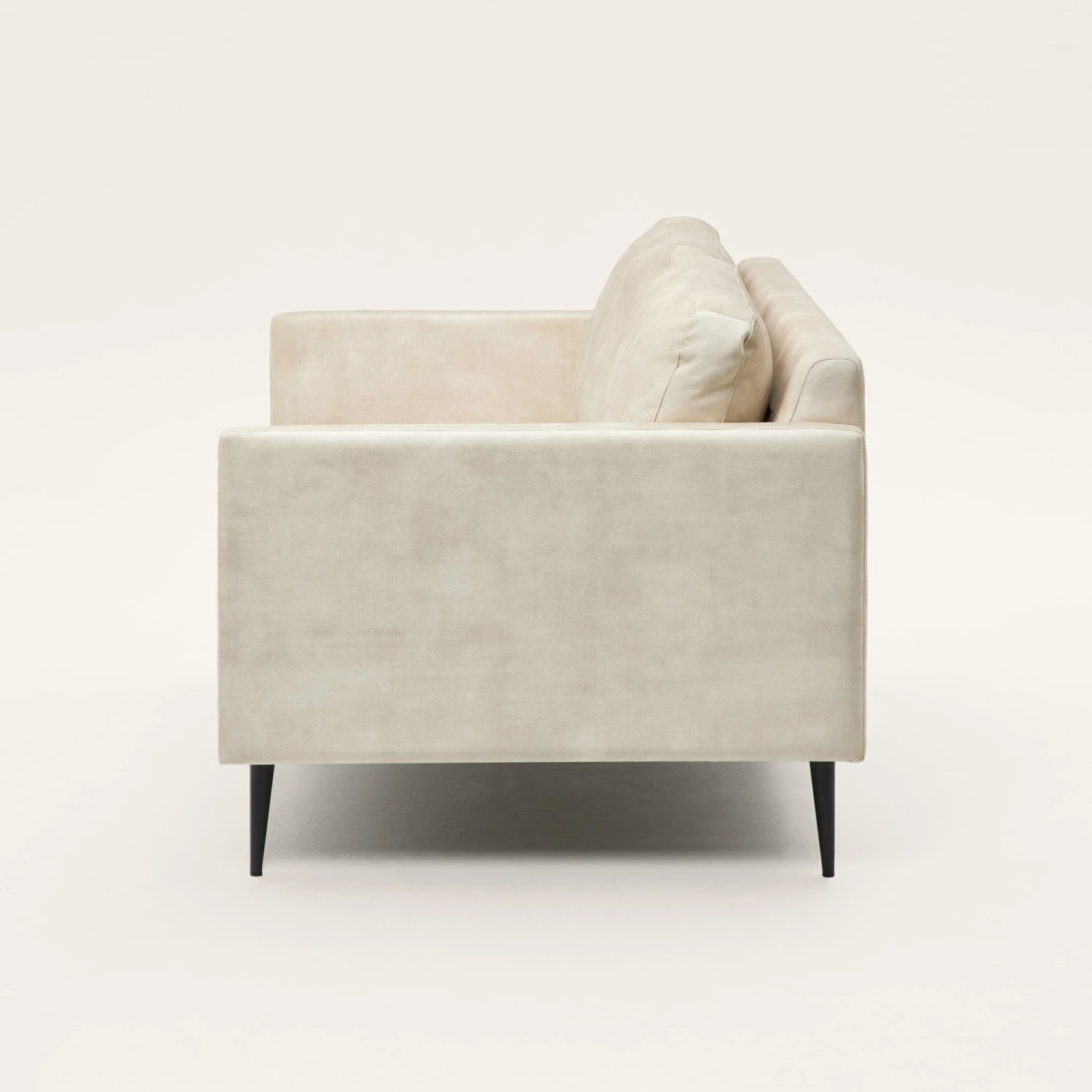 Canapé 2 Places CESARE Velours Vintage Calcaire 9 Canapé 2 Places CESARE Velours Vintage Calcaire – Image 9