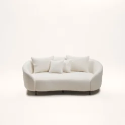 Canapé 2 Places JULIKA écru Bouclé -Décoration & meubles pour la maison canape 2 places JULIKA 007753 N1 4