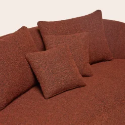 Canapé 2 Places JULIKA Orange Brûlée -Décoration & meubles pour la maison canape 2 places JULIKA 007753 O17 9