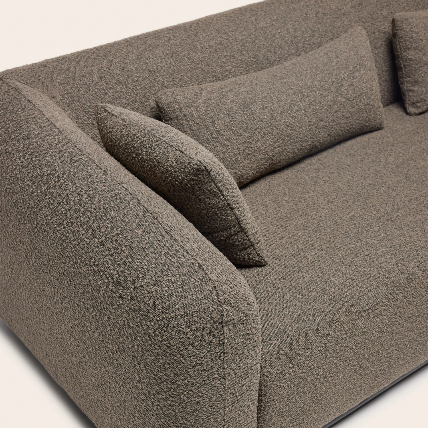 Canapé 3 Places APPOLIN Taupe Grisé 6 Canapé 3 Places APPOLIN Taupe Grisé – Image 6