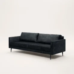 Canapé 3 Places CESARE Velours Vintage Graphite -Décoration & meubles pour la maison canape 3 places CESARE 007730 G8 ND 5