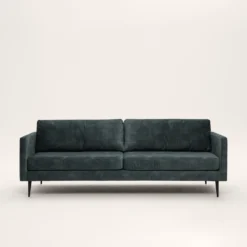 Canapé 3 Places CESARE Velours Vintage Kaki Grisé -Décoration & meubles pour la maison canape 3 places CESARE 007730 GV ND 4