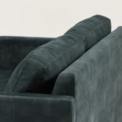 Canapé 3 Places CESARE Velours Vintage Kaki Grisé -Décoration & meubles pour la maison canape 3 places CESARE 007730 GV ND 8