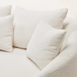 Canapé 3 Places JULIKA écru Bouclé -Décoration & meubles pour la maison canape 3 places JULIKA 007755 N1 8