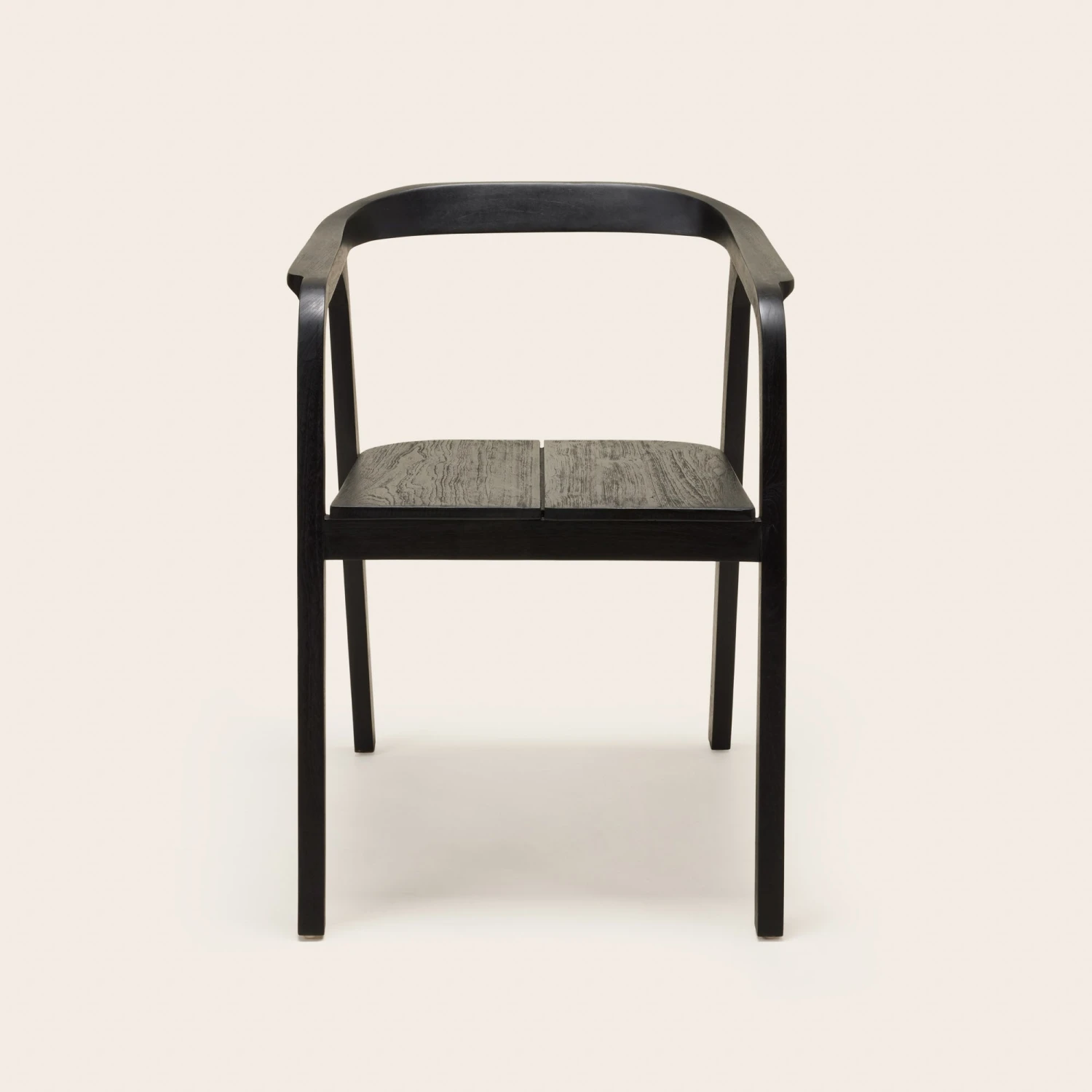 Chaise ALIXA Teck Recyclé Et Noir 5 Chaise ALIXA Teck Recyclé Et Noir – Image 5