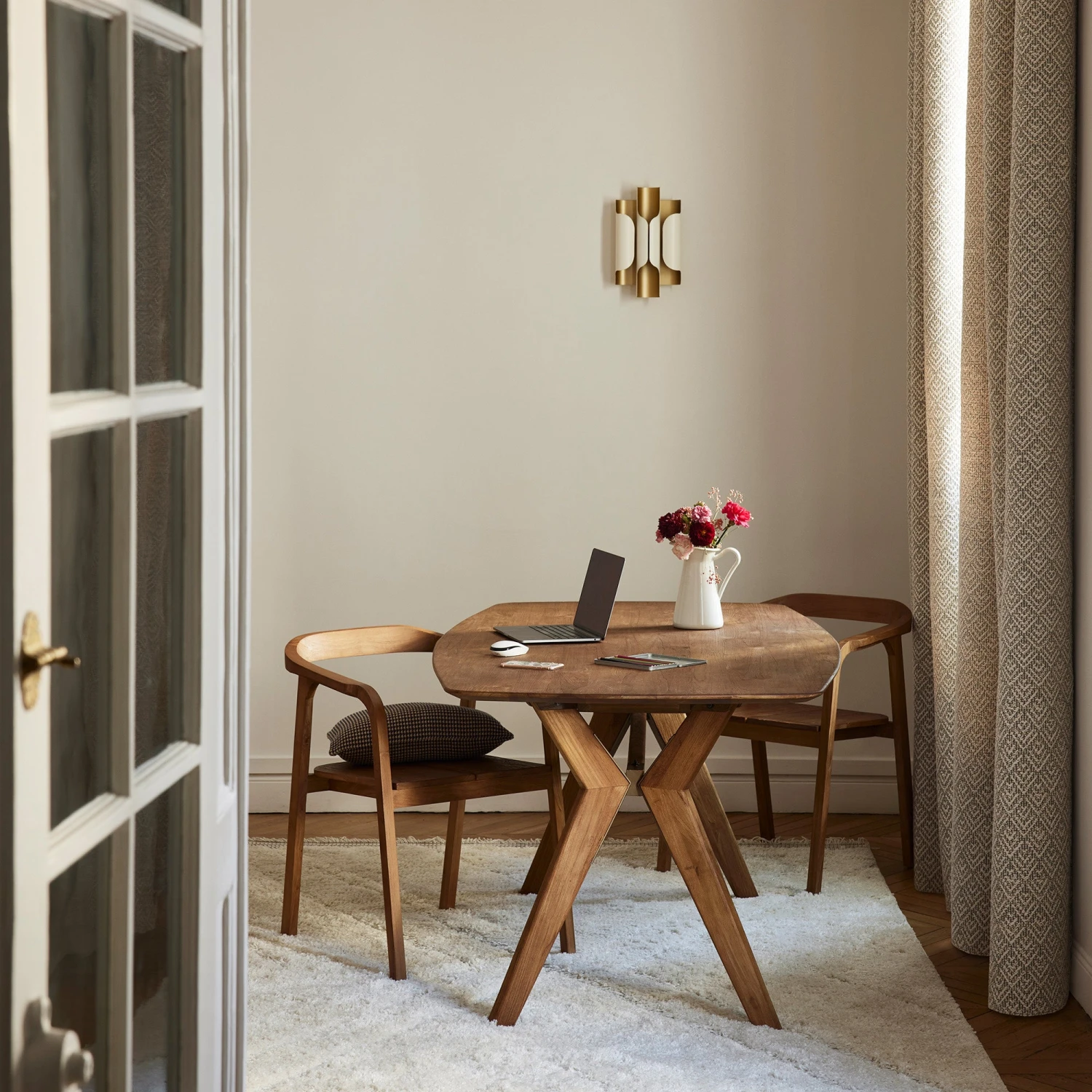 Chaise ALIXA Teck Recyclé 5 Chaise ALIXA Teck Recyclé – Image 5