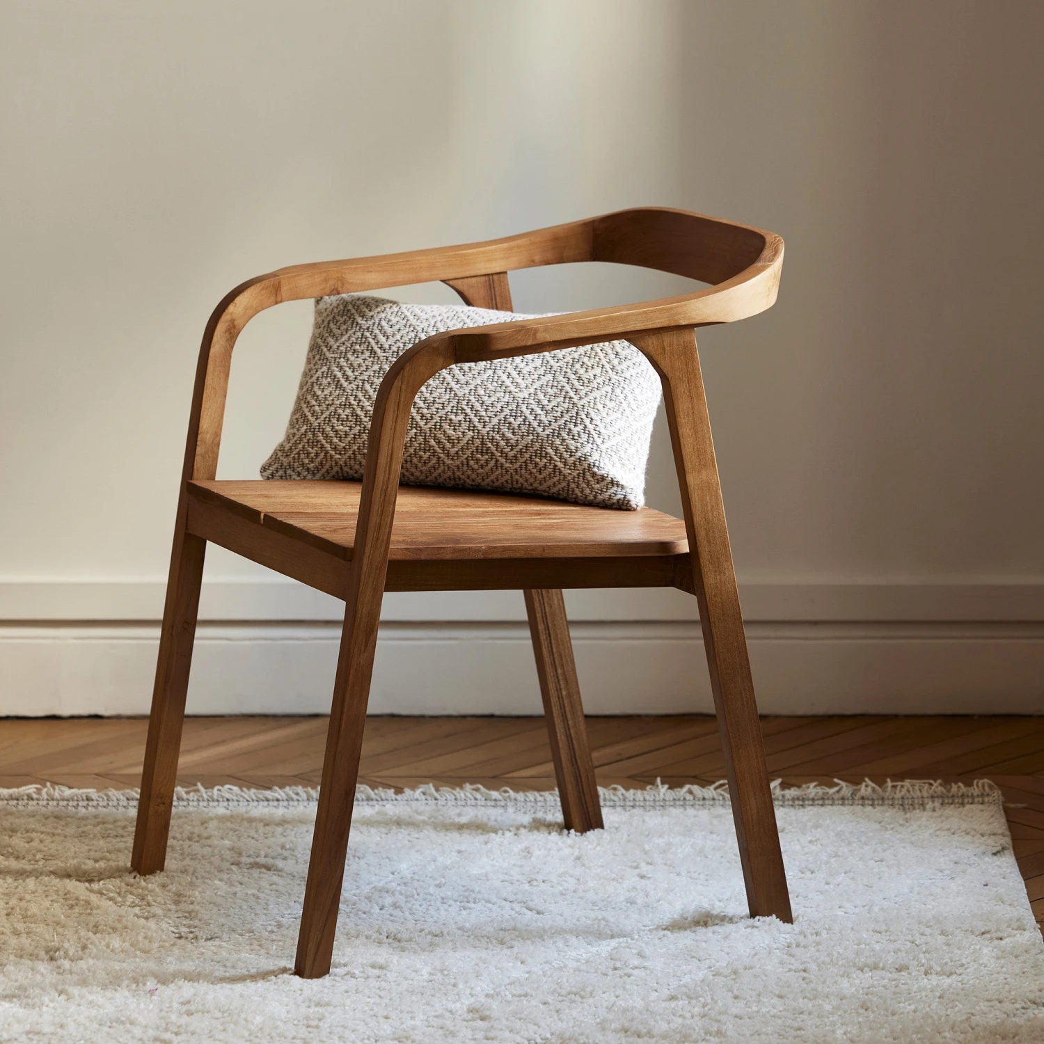 Chaise ALIXA Teck Recyclé 2 Chaise ALIXA Teck Recyclé – Image 2