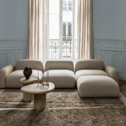 Chauffeuse Modulable Accoudoir Bas D ISILD Natté Naturel -Décoration & meubles pour la maison chauffeuse modulable accoudoir bas d ISILD 008813 N2 1