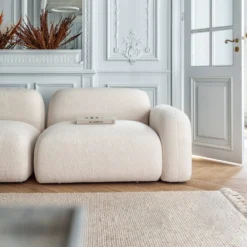 Chauffeuse Modulable Accoudoir Bas D ISILD Bouclette Ivoire 16 Chauffeuse Modulable Accoudoir Bas D ISILD Bouclette Ivoire -Décoration & meubles pour la maison chauffeuse modulable accoudoir bas d ISILD 008838 N1 3 scaled