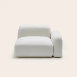 Chauffeuse Modulable Accoudoir Bas D ISILD Bouclette Ivoire 17 Chauffeuse Modulable Accoudoir Bas D ISILD Bouclette Ivoire -Décoration & meubles pour la maison chauffeuse modulable accoudoir bas d ISILD 008838 N1 4