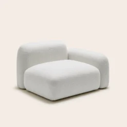 Chauffeuse Modulable Accoudoir Bas D ISILD Bouclette Ivoire 18 Chauffeuse Modulable Accoudoir Bas D ISILD Bouclette Ivoire -Décoration & meubles pour la maison chauffeuse modulable accoudoir bas d ISILD 008838 N1 5