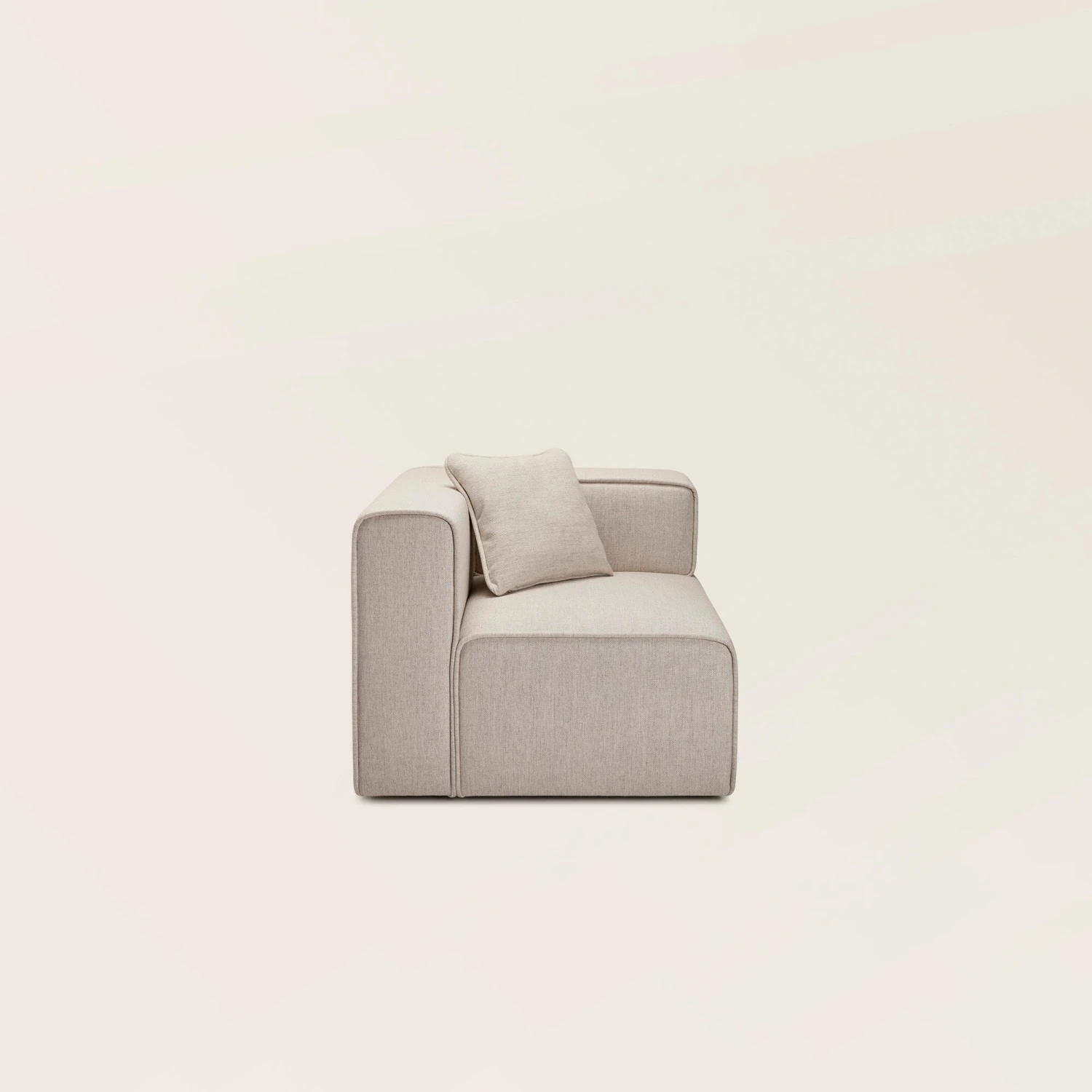 Chauffeuse Modulable Accoudoir G ANDERS Ivoire Grisé 1 Chauffeuse Modulable Accoudoir G ANDERS Ivoire Grisé