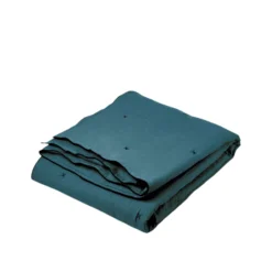 Couvre-lit Matelassé CARLINA Pétrole Et Bourdon Noir -Décoration & meubles pour la maison couvre lit matelasse CARLINA 006499 BVG packshot