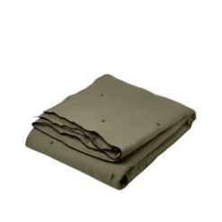 Couvre-lit Matelassé CARLINA Kaki Grisé Et Bourdon Noir 13 Couvre-lit Matelassé CARLINA Kaki Grisé Et Bourdon Noir -Décoration & meubles pour la maison couvre lit matelasse CARLINA 006499 GVG packshot