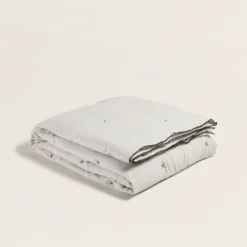 Couvre-lit Matelassé CARLINA Calcaire Et Bourdon Noir -Décoration & meubles pour la maison couvre lit matelasse CARLINA 006499 N2G 4