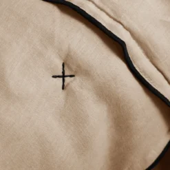 Couvre-lit Matelassé CARLINA Sable Et Bourdon Noir -Décoration & meubles pour la maison couvre lit matelasse CARLINA 006499 N4G 5