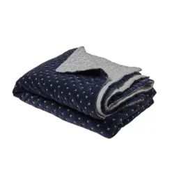 Couvre-lit Matelassé MALO Bleu Nuit 23 Couvre-lit Matelassé MALO Bleu Nuit -Décoration & meubles pour la maison couvre lit matelasse MALO 007266 B20 packshot