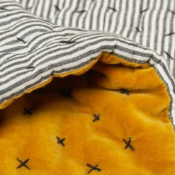 Couvre-lit Matelassé MALO Ocre -Décoration & meubles pour la maison couvre lit matelasse MALO 007266 J18 7