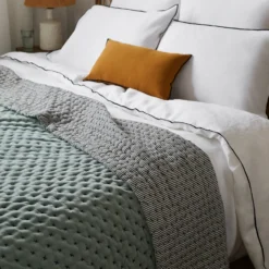 Couvre-lit Matelassé MALO Baltique