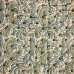 Couvre-lit Matelassé PADMA Vert De Gris Et écru -Décoration & meubles pour la maison couvre lit matelasse PADMA 007976 V4 7