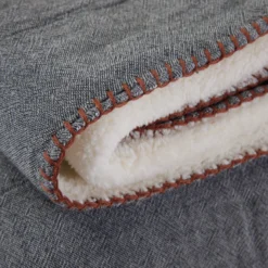 Couvre-lit DASHAN Noir Blanc Et Feston Terracota 16 Couvre-lit DASHAN Noir Blanc Et Feston Terracota -Décoration & meubles pour la maison couvre lit DASHAN 009037 G8 9