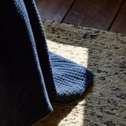 Couvre-lit ILARIO Encre Bleue Et Feston Noir -Décoration & meubles pour la maison couvre lit ILARIO 008010 B20FG 2