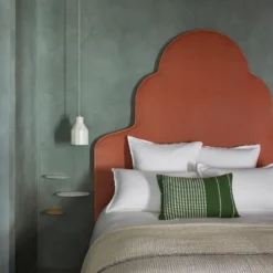 Couvre-lit ILARIO Naturel Et Feston Noir