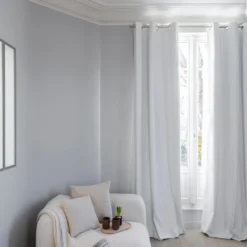 Doublure à Oeillets Occultante ISISSE Blanc 8 Doublure à Oeillets Occultante ISISSE Blanc -Décoration & meubles pour la maison doublure a oeillets occultante ISISSE 008360 W 4