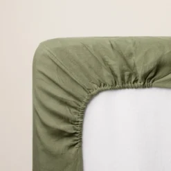 Drap Housse CARLINA Kaki Grisé -Décoration & meubles pour la maison drap housse CARLINA 005726 GV 5