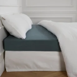 Drap Housse CARLINA Vert De Gris -Décoration & meubles pour la maison drap housse CARLINA 005726 V4 4