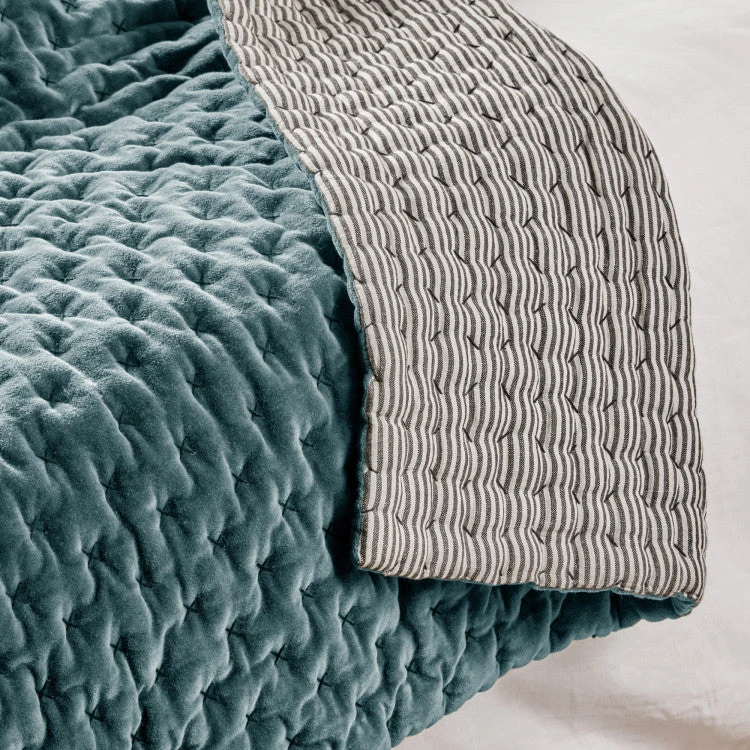 Edredon MALO Kaki Grisé 7 Edredon MALO Kaki Grisé – Image 7