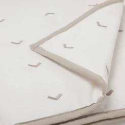 Edredon VINNIE Blanc Et Naturel 18 Edredon VINNIE Blanc Et Naturel -Décoration & meubles pour la maison edredon VINNIE 008430 WN 9