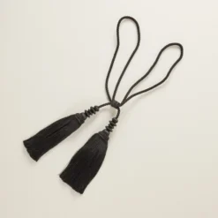 Embrasse Pompon BELLAGIO Noir -Décoration & meubles pour la maison embrasse pompon BELLAGIO 001164 G10 E1 4