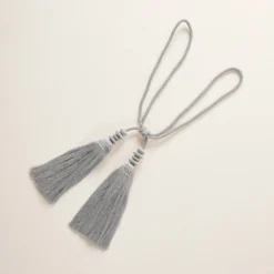 Embrasse Pompon BELLAGIO Cendré -Décoration & meubles pour la maison embrasse pompon BELLAGIO 001164 N6 E1 4