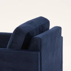 Fauteuil CESARE Velours Bleu Nuit -Décoration & meubles pour la maison fauteuil CESARE 007732 B20 8