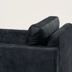 Fauteuil CESARE Velours Vintage Graphite -Décoration & meubles pour la maison fauteuil CESARE 007732 G8 ND 8