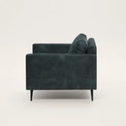 Fauteuil CESARE Velours Vintage Kaki Grisé 18 Fauteuil CESARE Velours Vintage Kaki Grisé -Décoration & meubles pour la maison fauteuil CESARE 007732 GV ND 7