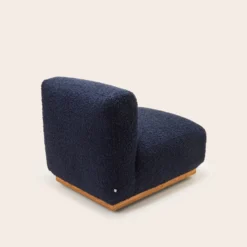 Fauteuil IZORE Bleu Crépuscule -Décoration & meubles pour la maison fauteuil IZORE 009084 B20 6