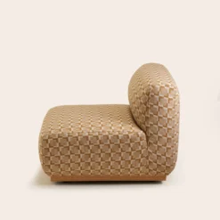 Fauteuil IZORE Naturel Et Moutarde -Décoration & meubles pour la maison fauteuil IZORE 009084 NJ 6